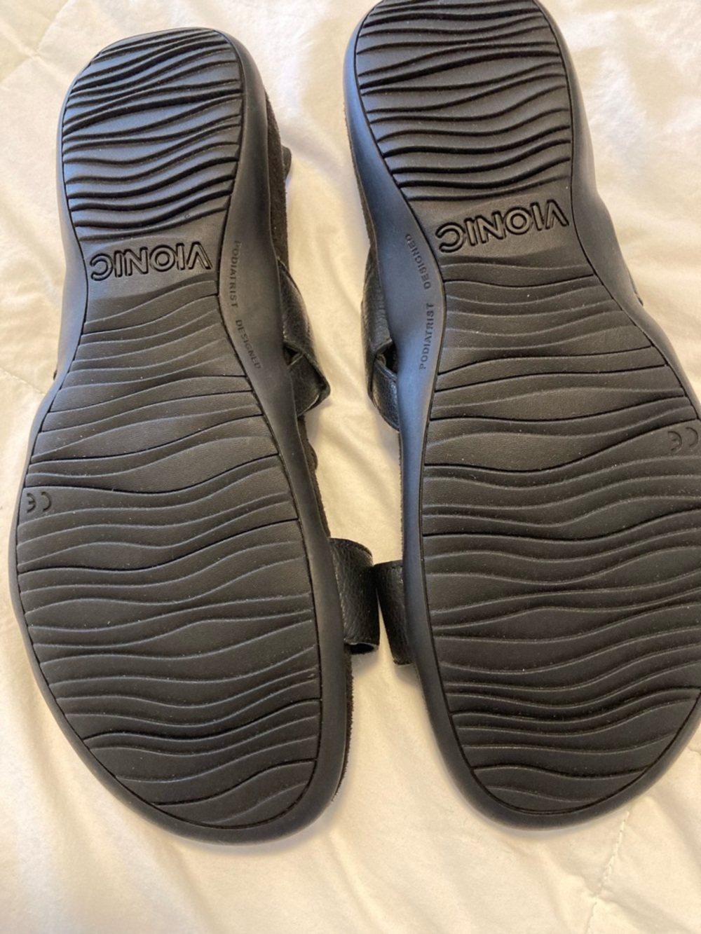 Vionic Reese Black Buckle Slingback Sandals size 10-never worn - Picture 2 of 6
